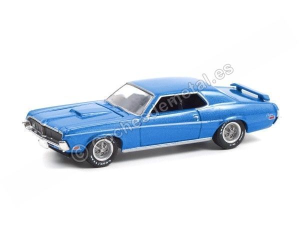 Cochesdemetal.es 1969 Mercury Cougar Eliminator "GL Muscle Series 25" 1:64 Greenlight 13300b
