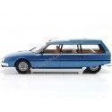 CARSDEMETAL.ES 1976 Citroen CX 2200 Super Break Metallic Blue Series 1:18 MC Group 18292