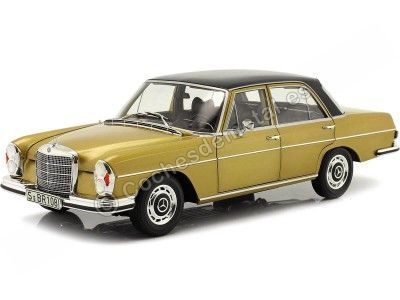 Cochesdemetal.es 1968 Mercedes-Benz 280 SE Berline W108 Dorado/Negro 1:18 Dealer Edition B66040680