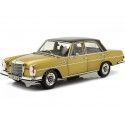 Cochesdemetal.es 1968 Mercedes-Benz 280 SE Berline W108 Dorado/Negro 1:18 Dealer Edition B66040680