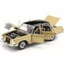 Cochesdemetal.es 1968 Mercedes-Benz 280 SE Berline W108 Dorado/Negro 1:18 Dealer Edition B66040680