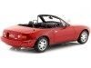 Cochesdemetal.es 1989 Mzda MX-5 Miata Eunos Roadster Rojo 1:18 Kyosho Samurai KSR18031RB