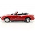 Cochesdemetal.es 1989 Mzda MX-5 Miata Eunos Roadster Rojo 1:18 Kyosho Samurai KSR18031RB