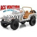 Cochesdemetal.es 1976 Jeep CJ-7 "Ace Ventura - When Nature Calls" 1:18 Greenlight 19115