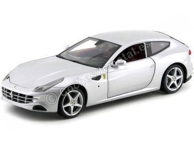 Cochesdemetal.es 2011 Ferrari FF Four Gris 1:18 Hot Wheels X5525