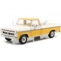 CARSDEMETAL.ES 1976 Ford F-100 Pickup avec pont de luxe jaune / beige 1:18 Greenlight 13621