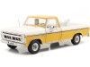 CARSDEMETAL.ES 1976 Ford F-100 Pickup avec pont de luxe jaune / beige 1:18 Greenlight 13621