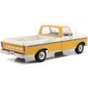 CARSDEMETAL.ES 1976 Ford F-100 Pickup avec pont de luxe jaune / beige 1:18 Greenlight 13621