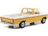 CARSDEMETAL.ES 1976 Ford F-100 Pickup avec pont de luxe jaune / beige 1:18 Greenlight 13621