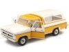 CARSDEMETAL.ES 1976 Ford F-100 Pickup avec pont de luxe jaune / beige 1:18 Greenlight 13621