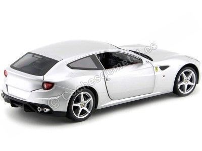 Cochesdemetal.es 2011 Ferrari FF Four Gris 1:18 Hot Wheels X5525 2