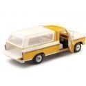 CARSDEMETAL.ES 1976 Ford F-100 Pickup avec pont de luxe jaune / beige 1:18 Greenlight 13621