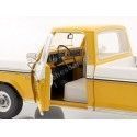 CARSDEMETAL.ES 1976 Ford F-100 Pickup avec pont de luxe jaune / beige 1:18 Greenlight 13621