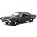 Cochesdemetal.es 1970 Dodge Challenger R-T 426 Hemi "The Black Ghost" Negro 1:18 Greenlight 13614