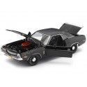 Cochesdemetal.es 1970 Dodge Challenger R-T 426 Hemi "The Black Ghost" Negro 1:18 Greenlight 13614