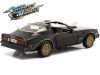 Cochesdemetal.es 1977 Pontiac Firebird Transam "Smokey & the Bandit" Negro / Oro 1:24 Greenlight 84036