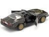 Cochesdemetal.es 1977 Pontiac Firebird Transam "Smokey & the Bandit" Negro / Oro 1:24 Greenlight 84036