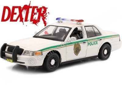 2001 Ford Crown Victoria Police Interceptor "Dexter" 1:24 Greenlight 84133 Cochesdemetal.es