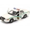 Cochesdemetal.es 2001 Ford Crown Victoria Police Interceptor "Dexter" 1:24 Greenlight 84133