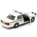 Cochesdemetal.es 2001 Ford Crown Victoria Police Interceptor "Dexter" 1:24 Greenlight 84133