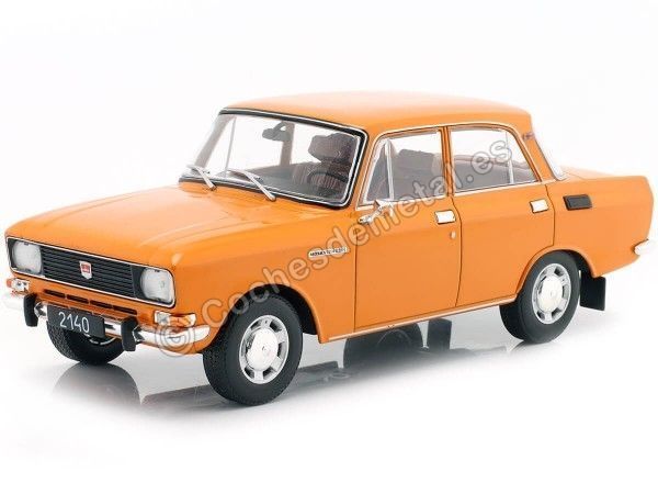 Cochesdemetal.es 1975 Moskwitch 2140 Naranja 1:24 WhiteBox 124101