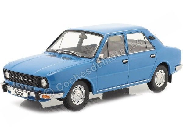 Cochesdemetal.es 1976 Skoda 105L Azul (Color Skoda 4456) 1:18 Triple-9 1800270