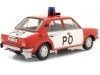 CARSDEMETAL.ES 1976 Skoda 105L "Brigade brigade" rouge / blanc 1:18 Triple-9 1800273