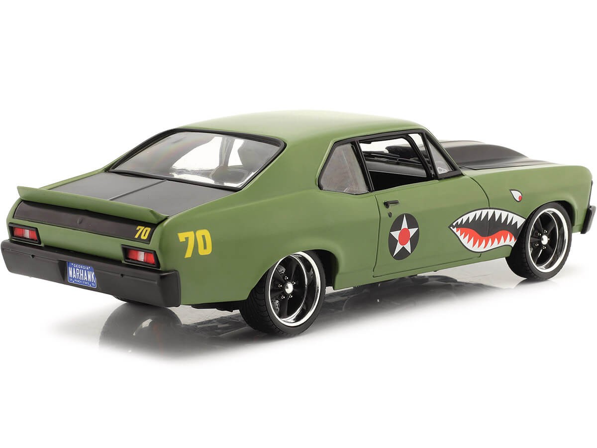 1970 Chevrolet Nova Warhawk Street Fighter Verde 1:18 ACME GMP A18957B