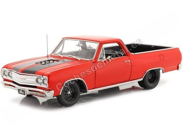 Cochesdematal.es 1965 Chevrolet El Camino Drag Outlaw Rojo / Negro 1:18 ACME GMP A1805411B