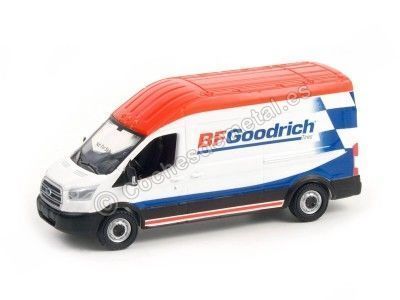 Cochesdemetal.es 2017 Furgoneta Ford Transit LWB High Roof Bfgoodrich "Route Runners Series 4" 1:64 Greenlight 53040b