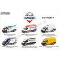 Cochesdemetal.es Lote de 6 Modelos "Route Runners Series 4" 1:64 Greenlight 53040