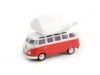 Cochesdemetal.es 1964 Volkswagen Samba Bus + Carpa Para Dormir "The Great Outdoors Series 1" 1:64 Greenlight 38010A