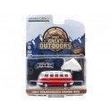 Cochesdemetal.es 1964 Volkswagen Samba Bus + Carpa Para Dormir "The Great Outdoors Series 1" 1:64 Greenlight 38010a