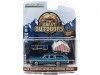 Cochesdemetal.es 1969 Wagon de la station satellite Plymouth + Tienda "The Great Outdoors Series 1" 1:64 Greenlight 38010B