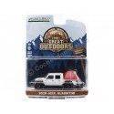 Cochesdemetal.es 2020 Jeep Gladiator + Carpa Moderna "The Great Outdoors Series 1" 1:64 Greenlight 38010D