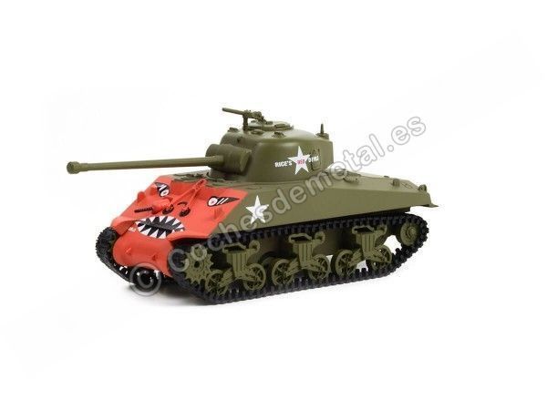 Cochesdememetal.es 1952 M4 Sherman Tank Tank U.S.Rary War de Corée "Bataillon 64 Série 1" 1:64 Greenlight 61010B