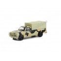 Cochesdemetal.es 1984 Chevrolet M1008 CUCV Camouflage with Cargo Cover "Battalion 64 Series 1" 1:64 Greenlight 61010E