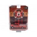 Cochesdemetal.es 2017 Dodge Ram 3500 Dually Truck Red Bomberos de Los Angeles "Series Fire & Rescue 1" 1:64 Greenlight 67010E