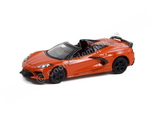 Cochesdemetal.es 2021 Chevrolet Corvette Stingray Convertible "GL Muscle Series 26" 1:64 Greenlight 13310F