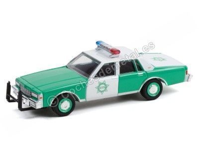 Cochesdemetal.es 1989 Chevrolet Caprice Sheriff San Diego California "Hot Pursuit Series 40" 1:64 Greenlight 42980B