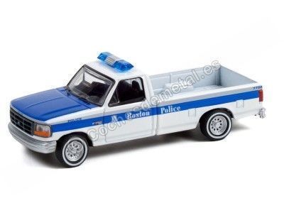 Cochesdemetal.es 1995 Ford F-250 Boston Police Department "Hot Pursuit Series 40" 1:64 Greenlight 42980C