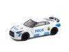 Cochesdemetal.es 2014 Nissan GT-R (R35) Stockholm Sweden Polis "Hot Pursuit Series 40" 1:64 Greenlight 42980d