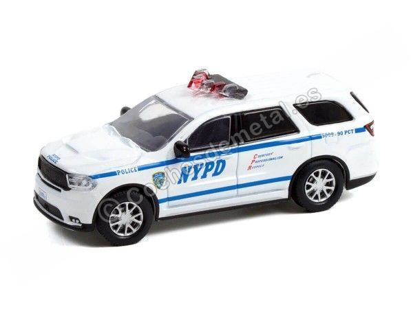 Cochesdemetal.es 2019 Dodge Durango New York City Police Dept (NYPD) "Hot Pursuit Series 40" 1:64 Greenlight 42980F
