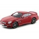 Cochesdemetal.es 2013 Mercedes-Benz SL 63 AMG Hard Top Rojo Metalizado 1:18 Maisto Premiere 36199