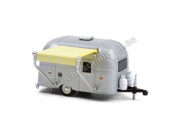 Cochesdemetal.es 1961 Caravana Airstream 16 Bambi + TODO "Hitched Homes Series 10" 1:64 Greenlight 34100D