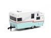 Cochesdemetal.es 1962 Caravana Shasta Airflyte "Hitched Homes Series 10" 1:64 Greenlight 34100E