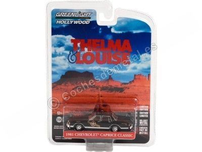 1981 Chevrolet Caprice Classic Sheriff Arizona "Hollywood Special Thelma & Louise" 1:64 Greenlight 44945B Cochesdemetal.es 2