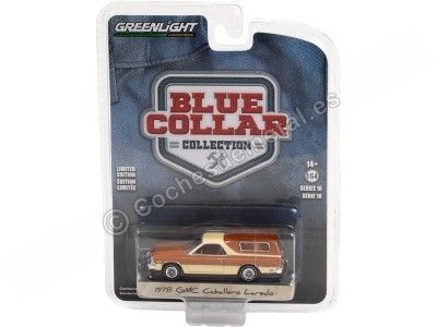 Cochesdemetal.es 1978 GMC Caballero Laredo Con Camper Shell "Blue Collar Collection Series 10" 1:64 Greenlight 35220C 2