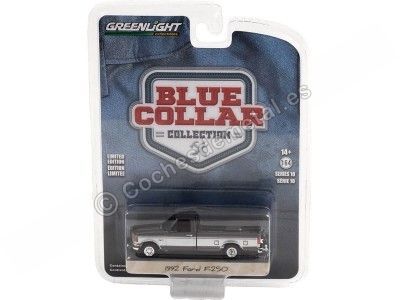 Cochesdemetal.es 1992 Ford F-250 Pick-up "Blue Collar Collection Series 10" 1:64 Greenlight 35220d 2