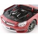 Cochesdemetal.es 2013 Mercedes-Benz SL 63 AMG Hard Top Rojo Metalizado 1:18 Maisto Premiere 36199